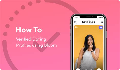 Dating app verification